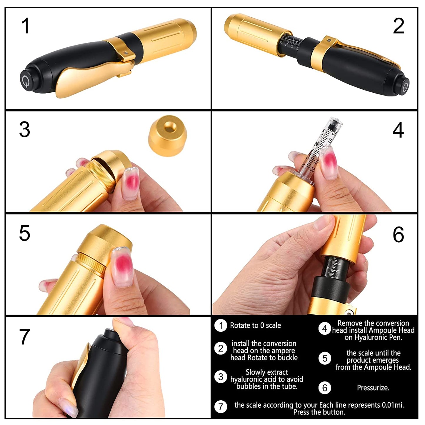 0.3ml 0.5ml Hyaronpen