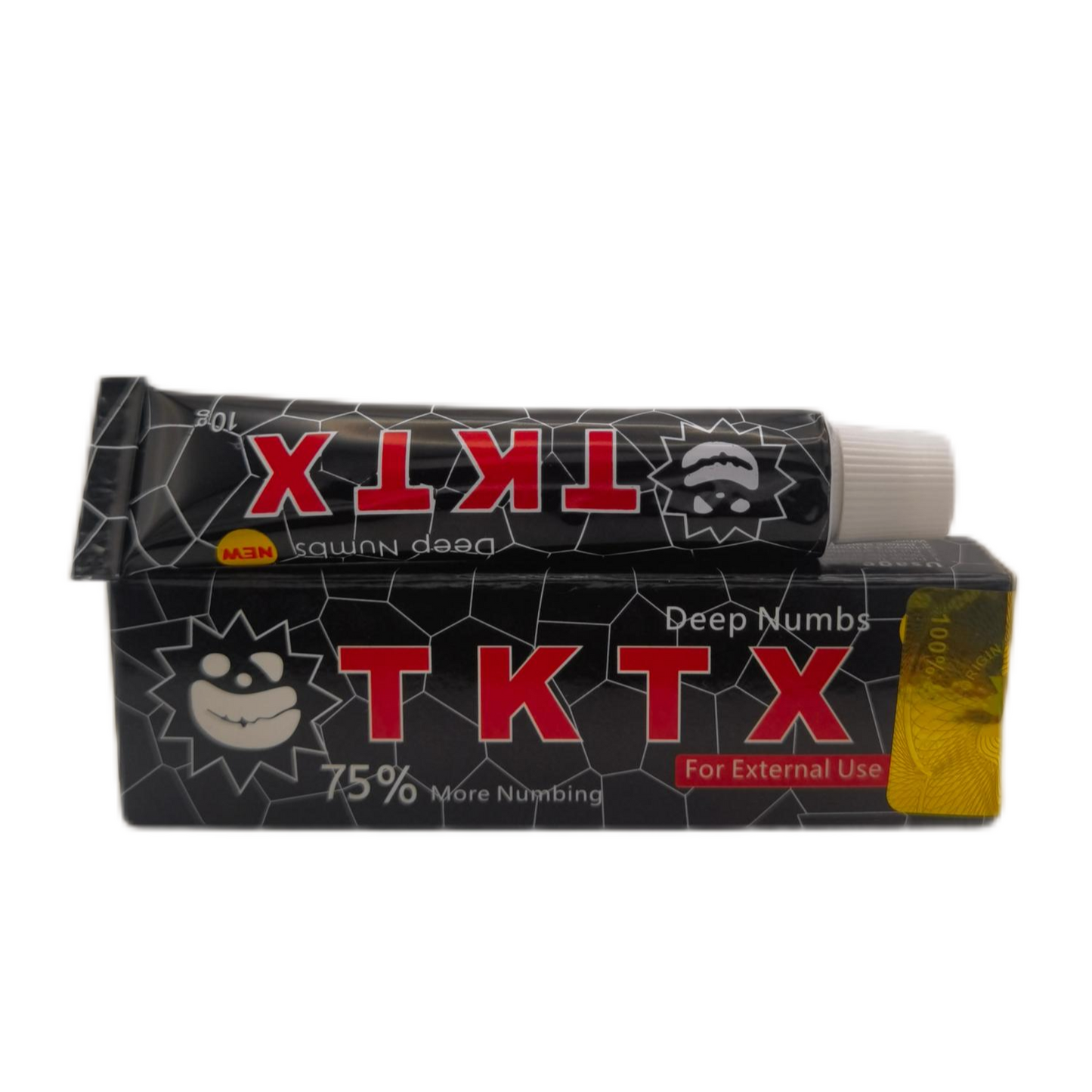 Tktx 75% Black Deep Numbs