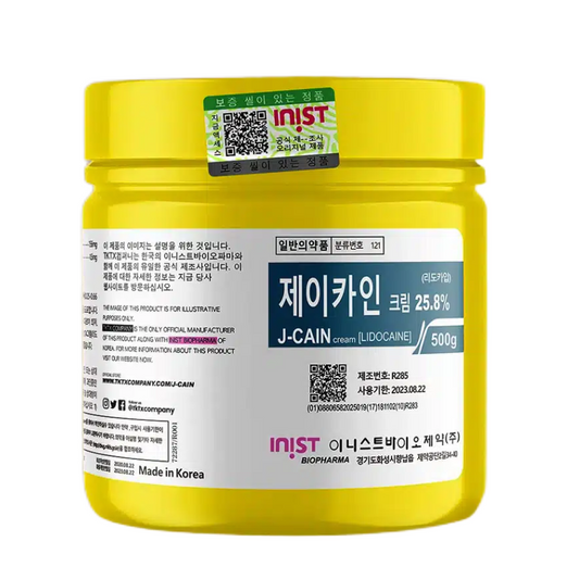 25.8% J-Cain Numbing Cream500g