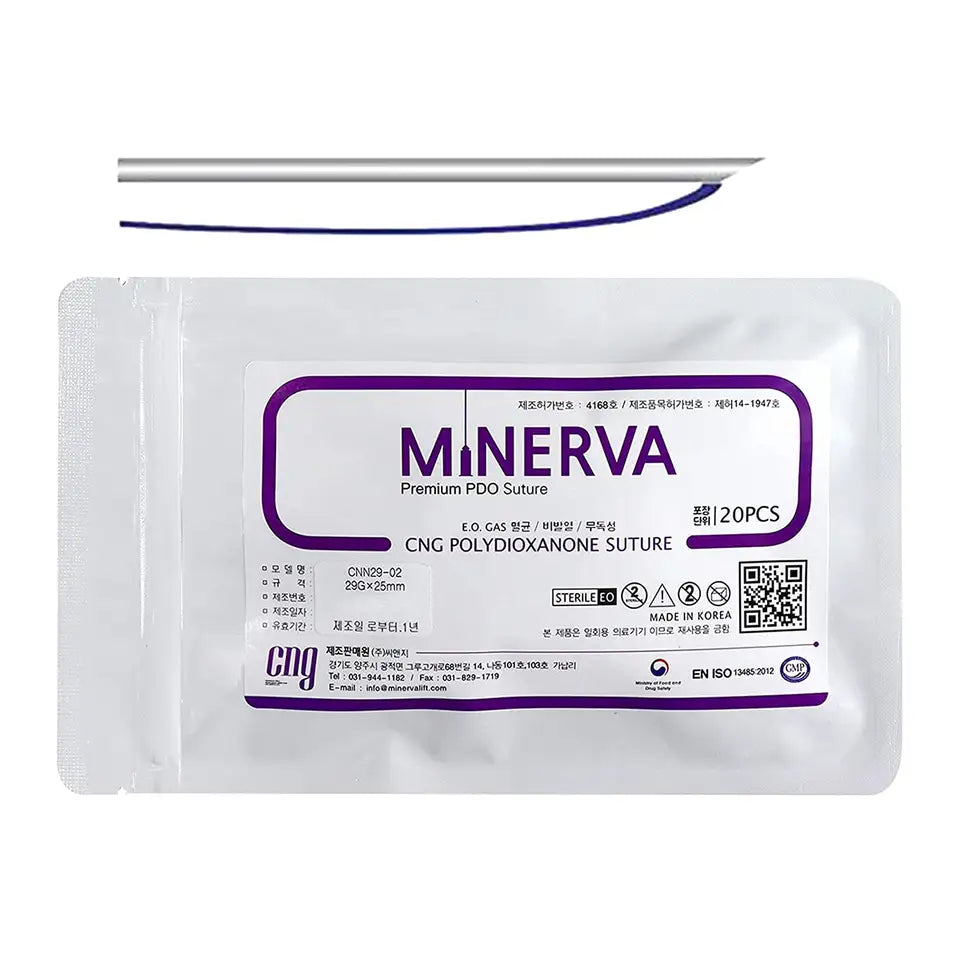 Minerva PDO Thread Cog Half L Nose 19G38mm(20pcs per pack)