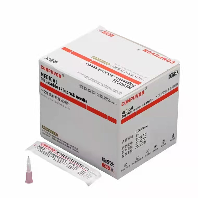 Needles 31G4MM Adjustable (Conpuvon)100pcs/box