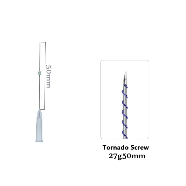 Perfectline PDO Thread TornadoScrew27G50MM(20pcs per pack)
