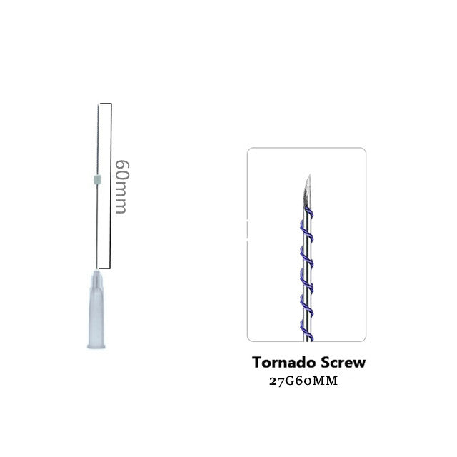 Perfectline PDO Thread TornadoScrew27G60MM(20pcs per pack)