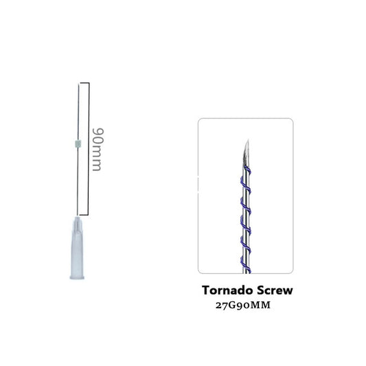 Perfectline PDO Thread TornadoScrew27G90MM(20pcs per pack)